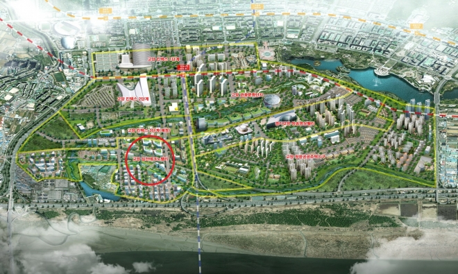 일산테크노밸리와 주변 개발계획도면(고양시 제공)
