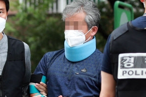 [속보] 문 대통령 향해 신발던진 정창옥씨 구속 면해