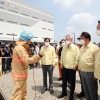 장현국 경기도의회 의장, 용인 SLC 물류센터 화재현장 긴급방문