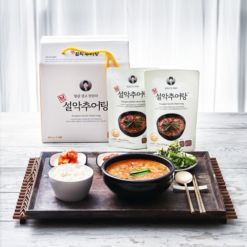 남가네 설악추어탕의 선물 세트. ㈜미라지식품 제공