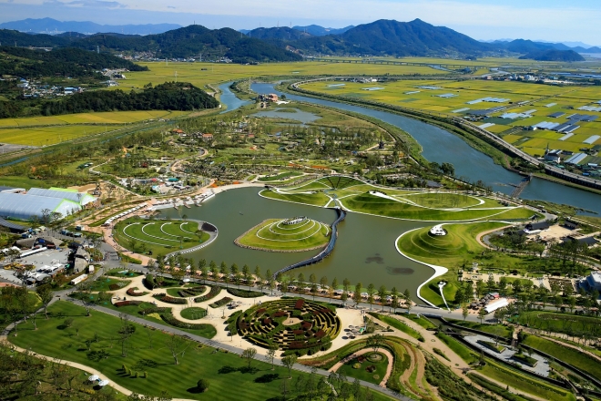 2013정원박람회 이후 10년만에 2023순천만국제정원박람회가 다시 열린다. 사진은 대한민국 제1호 국가정원인 순천만국가정원.