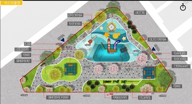 한미어린이공원 조감도