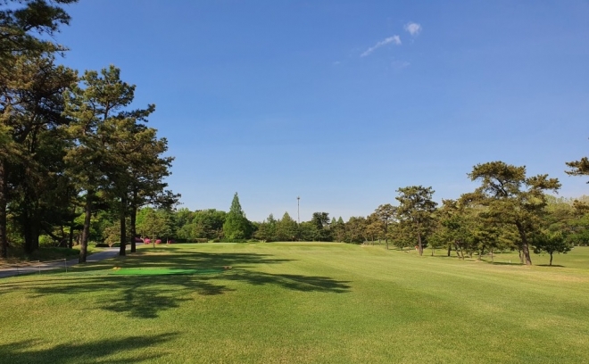 정부가 아파트 건설을 추진중인 태릉체력단련장(골프장) 전경.(구리시 제공)