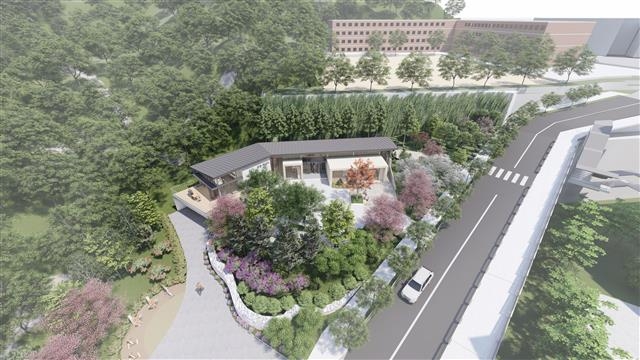 오는 9월 개관 예정인 성동구립 숲속도서관 조감도. 성동구 제공