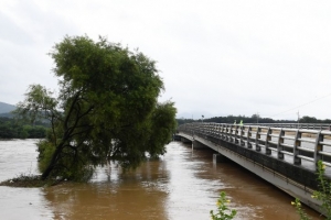 여주 청미천 ‘홍수주의보→홍수경보’ 격상