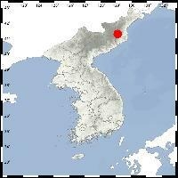 북한 지진. 기상청 제공