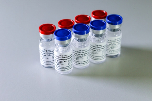 러시아 국립연구기관이 개발한 코로나19 백신 샘플