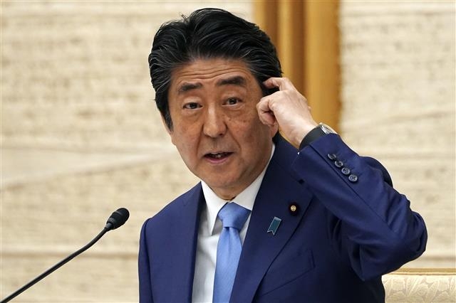 元日本の安倍晋三首相。  EPA聯合ニュース