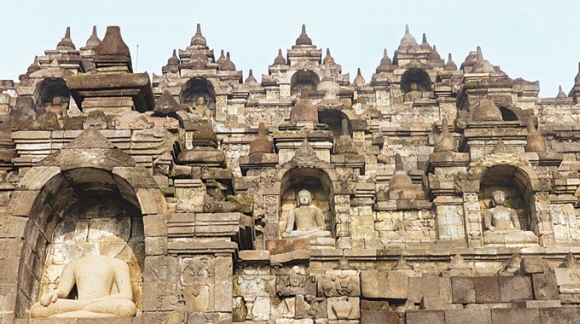 인도네시아 보로부두르 사원. EBS 제공
