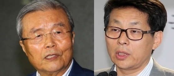 김종인 미래통합당 비대위원장 vs 차명진 전 의원