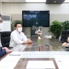 장현국 경기도의회 의장, 이화영 킨텍스 신임 대표이사 접견