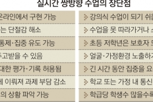 “또 EBS만 보다 끝나나”… 실시간 수업 딜레마