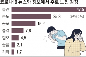 한달 새 분노지수 2배 급증… ‘코로나 블루’ 질병코드 추진