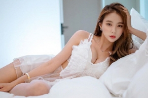 [포토] 더블걸 김서하, 화이트 란제리 ‘절정의 섹시미’