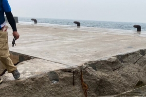 태풍에 독도 접안 부대시설 유실…울릉도~독도 여객선 운항 전면 중단