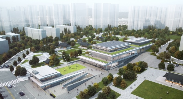 울산시립미술관 조감도.