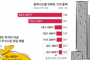 동·서학개미들, 대구 전체 아파트값만큼 베팅했다