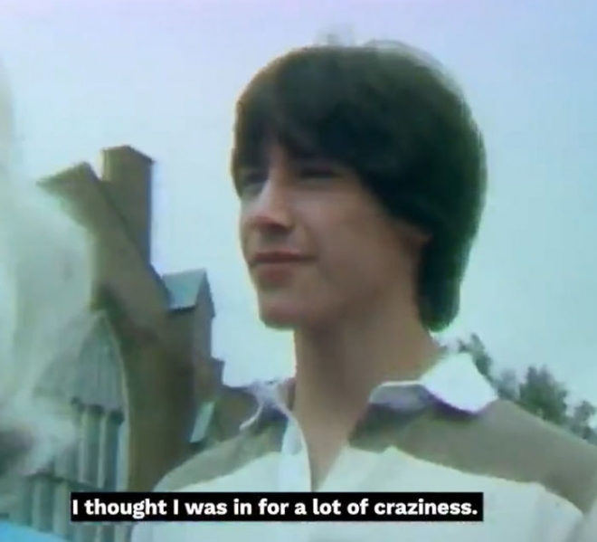 키아누 리브스. CBC 방송화면