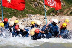 [포토] 북한 수해 복구 총력