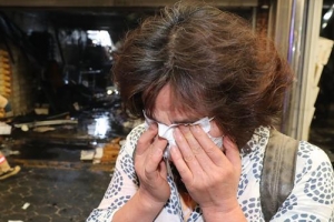 [포토] ‘상인의 눈물’ 청량리 청과물시장 화재