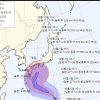 14호 태풍 찬홈 북상 중이지만 일본으로 향할 듯(종합)