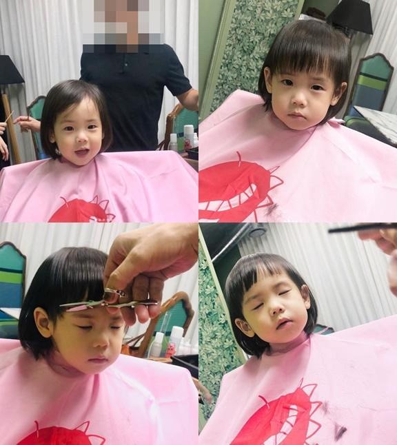 유진 둘째 딸 근황. 사진=인스타그램