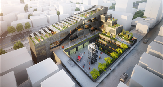 금천소방서 조감도