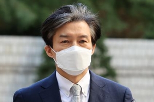 [포토] 공판 출석하는 조국 전 장관