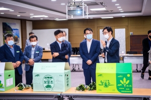 남해군 특산물 시금치, ‘보물초’로 상표출원