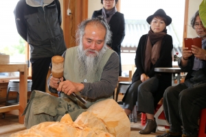 경남 산청에서 국가무형문화재 목조각장 전승전