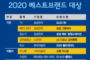 [2020 베스트브랜드 대상] 서울신문 선정 24개 브랜드… 심장 겨누고 감성 쐈다!