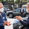 [현장] 현대차 찾은 문 대통령…정의선에 “우리 회장님”