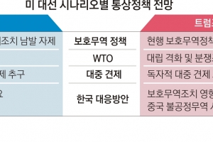 “바이든 당선땐 中과 거리 요구 가능성… 트럼프 재선땐 車·철강 등 압박 지속”