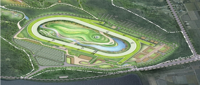 영천경마공원 조감도. 영천시 제공
