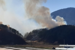 건조한 날씨 속 가을 산불 ‘비상’
