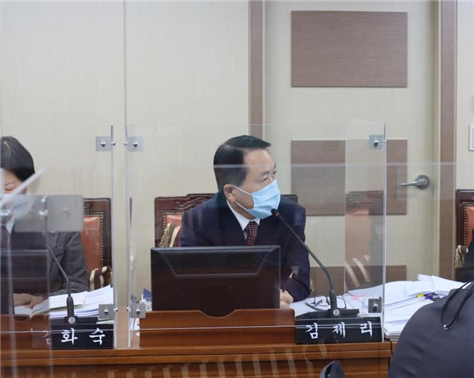 발언 하는 ‘김제리 의원(더불어민주당, 용산1)’