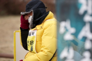 청와대 앞 단식 48일째 세월호 생존자 병원으로 실려가