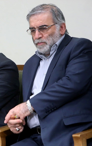 최근 테러 공격으로 사망한 이란의 핵 과학자 모센 파크리자데. 2020.11.28 로이터 연합뉴스