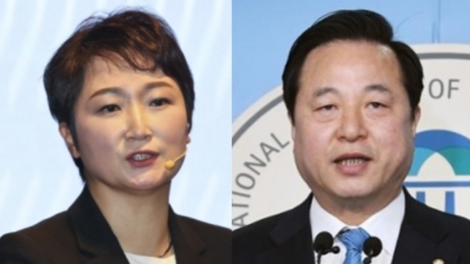 이언주 전 국민의힘 의원 vs 김두관 더불어민주당 의원