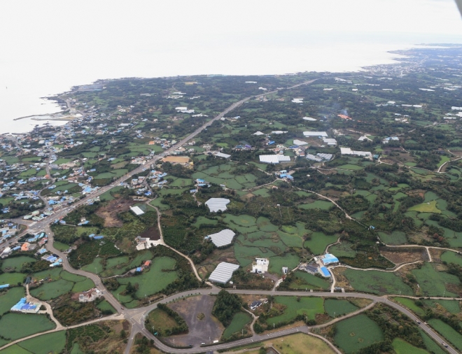 서귀포시 성산읍 일대 제주 2공항 건설 예정지(서울신문 DB)