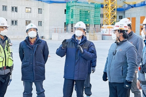 [동정] 박두용 안전보건공단 이사장, 겨울철 건설현장 사망사고 예방 점검