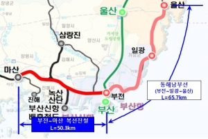 내년 부산~창원 전동열차 도입