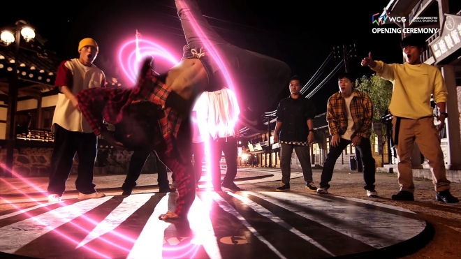 글로벌 e스포츠 페스티벌 WCG의 영상. 진조크루 제공