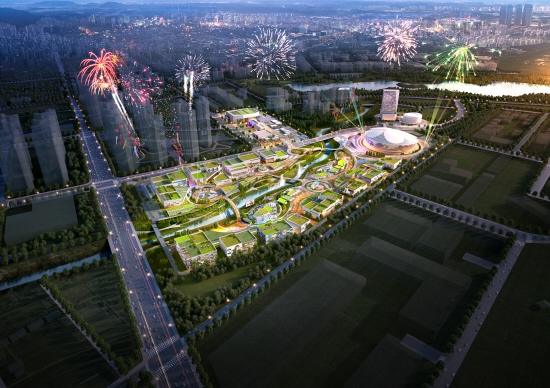 2023년 말 까지 경기 고양에 국내 최초로 초대형 K팝 전용 아레나(조감도)가 들어선다.(고양시 제공)