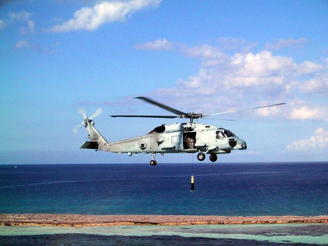 미국 록히드마틴의 MH-60R 시호크