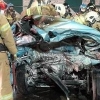 “회식 후 졸았다” ‘음주’ 벤츠에 받힌 경차 불타 女운전자 사망