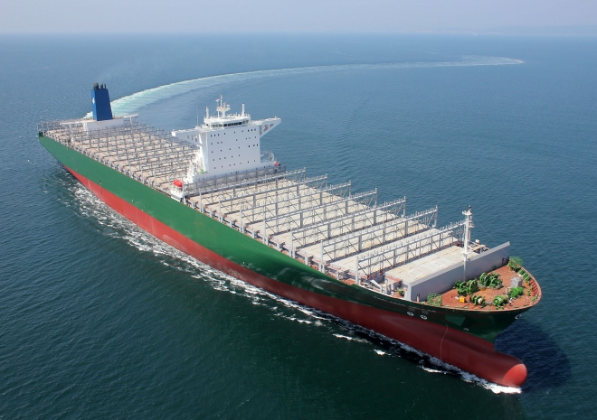 한국조선해양 1만 3800TEU급 컨테이너선