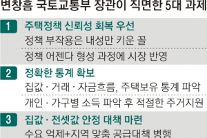 변창흠 “서울 주택공급안 설 이전 마련”