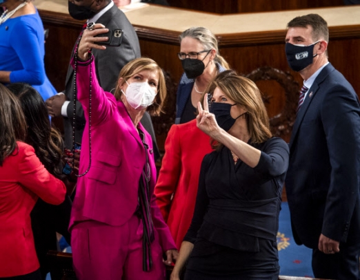 [서울포토] ‘미 신임 연방의원들’의 셀카 타임