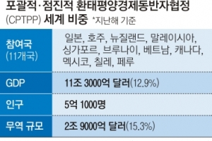 정부, 日 주도 CPTPP 가입 검토 공식화… 美 바이든 정부 통상정책과 협력 강화